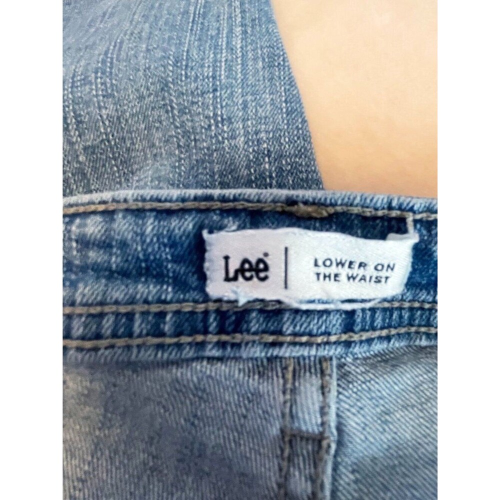 Lee Capri Jeans Women’s Lower on the Waist Cropped Denim Pants Size 12P - Picture 3 of 8